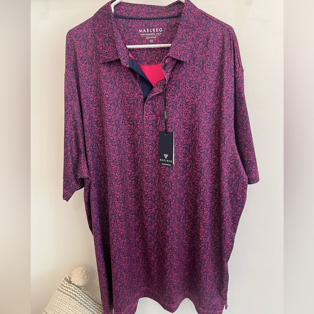 NWT Men’s Maelreg Golf Polo